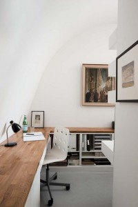 contemporary private residence- home office